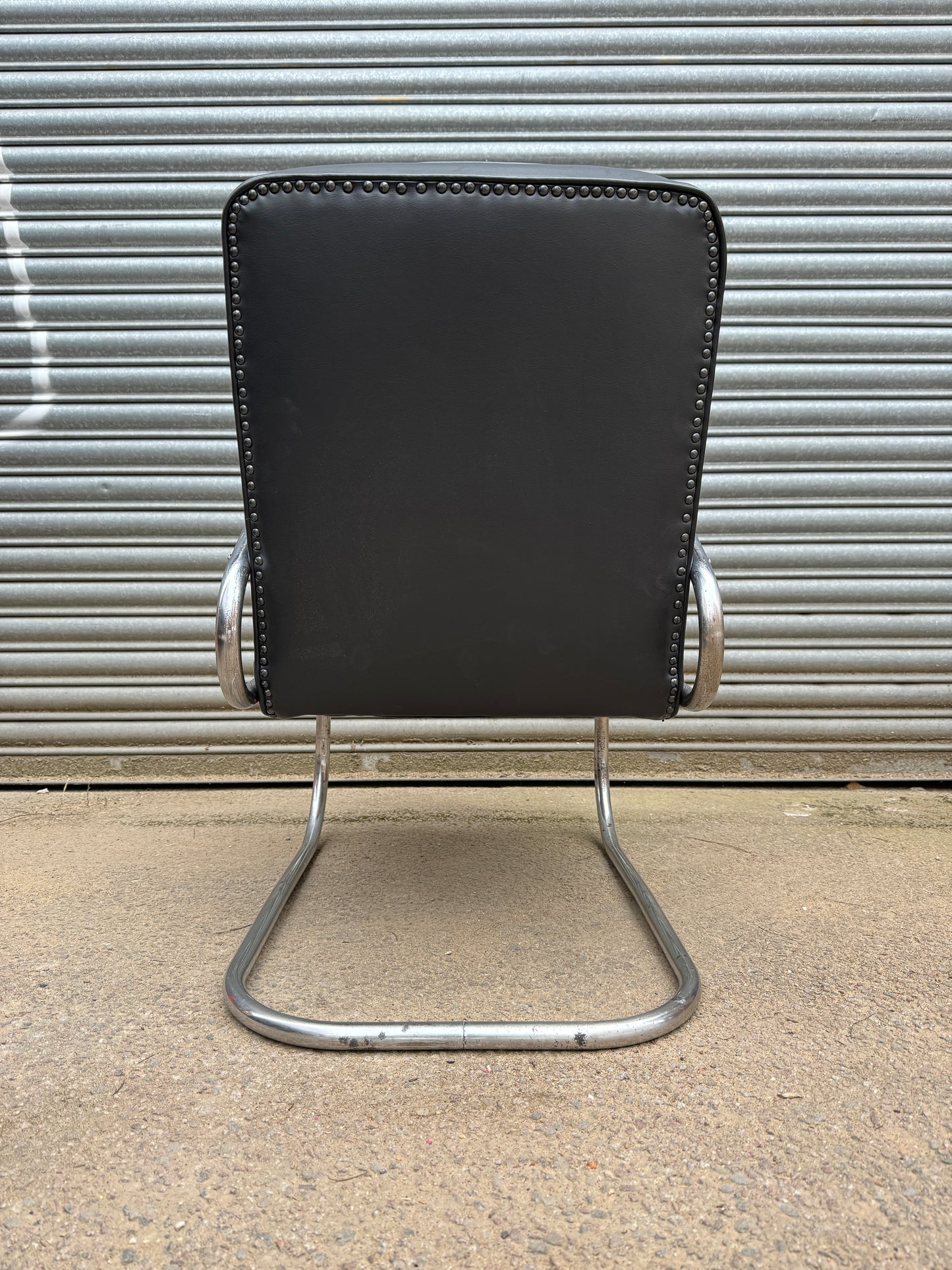 1930s Bauhaus Tubular Steel Arm Chair By Mauser Werke Waldeck Model RS7