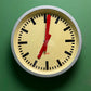 1950s East German Industrial Factory Clock By RFT