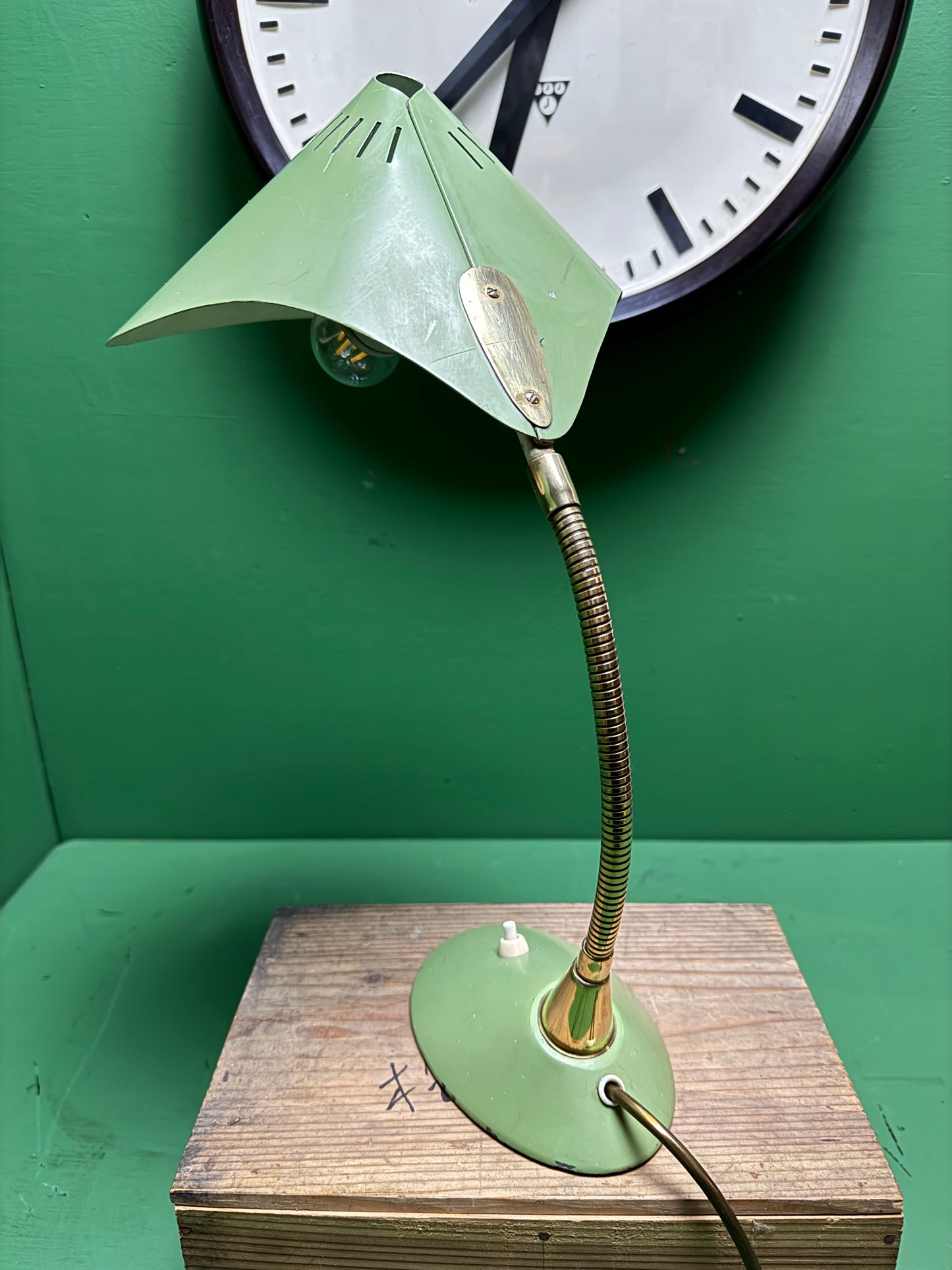1950s Cosack Cobra Table Lamp By Gecos - Gebrüder Cosack Ligting Germany