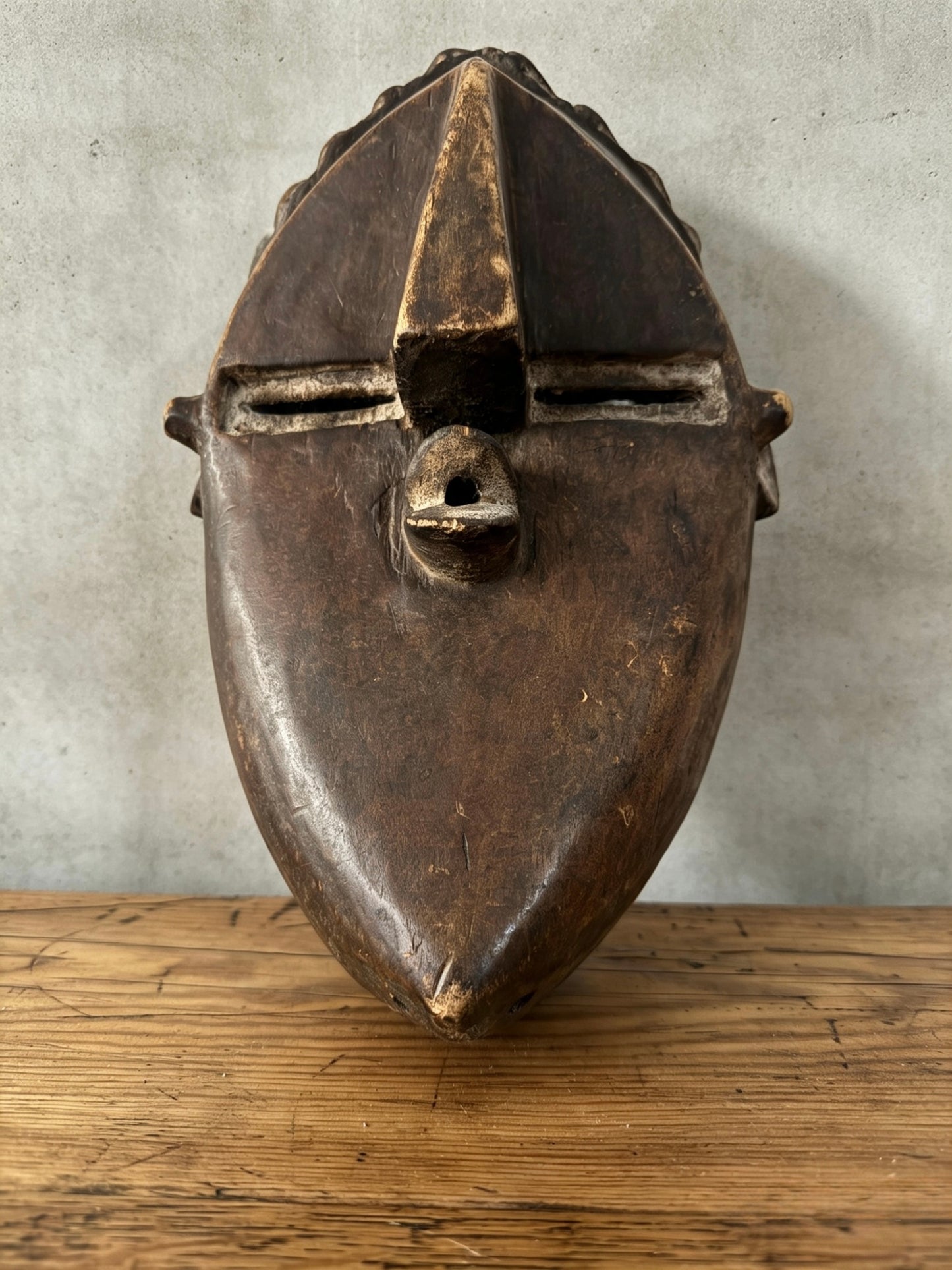 Lwalwa Initiation Mask From The D.R. Congo