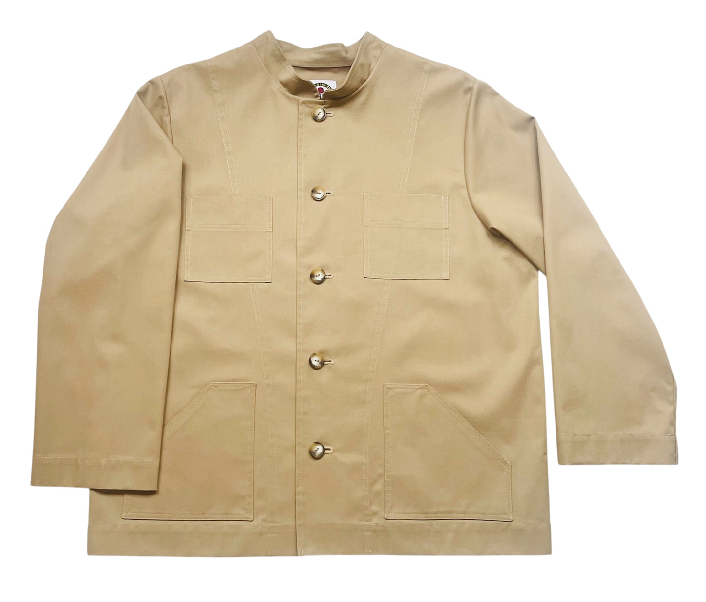 The 'Mintan' Made In London Classic Work Wear Drill Cotton Over Shirt