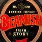 1980s Beamish Irish Stout Advertising Bar Light