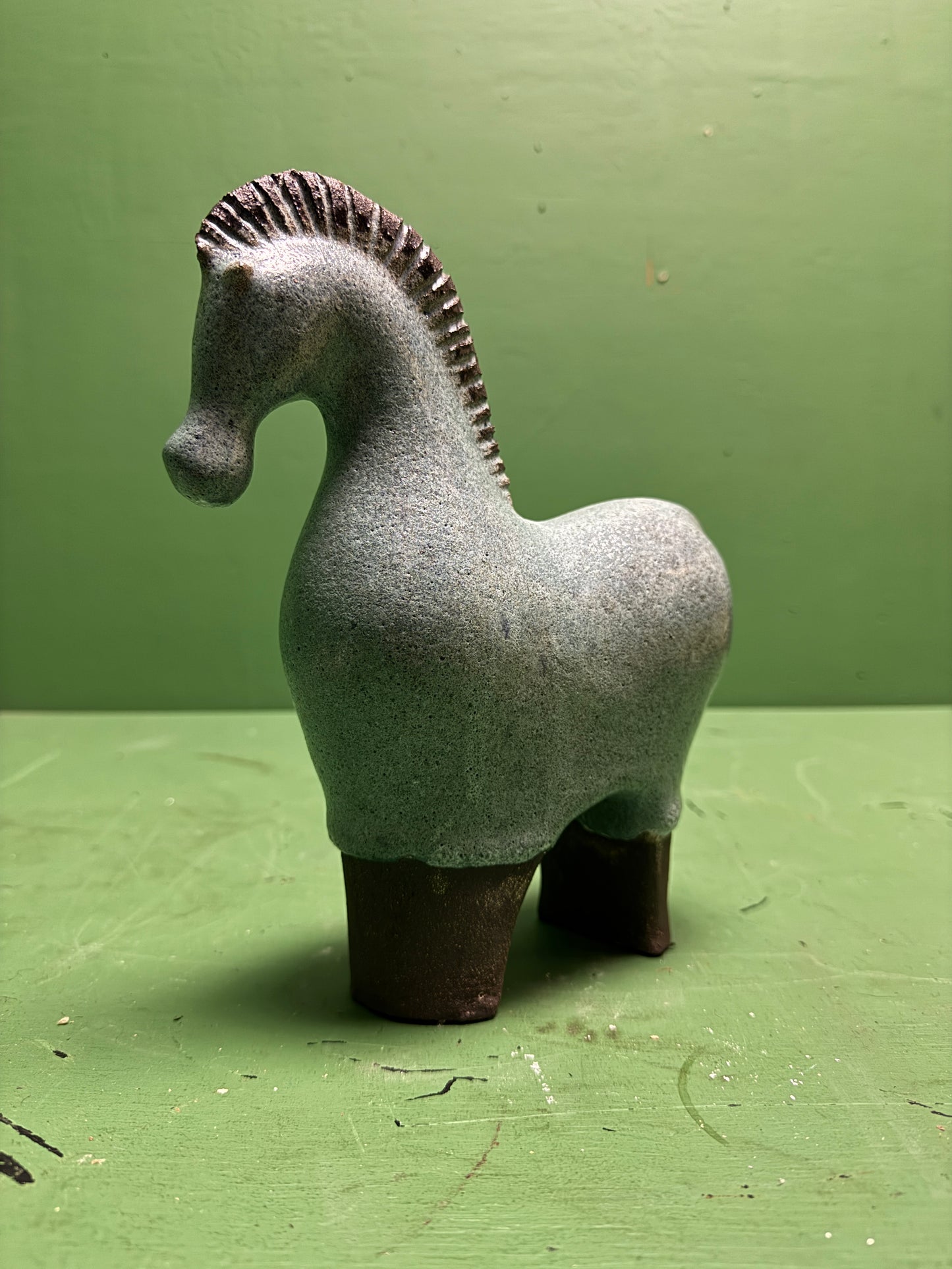 Ceramic Horses By Renowned Design Ceramicist Saliha Kartal