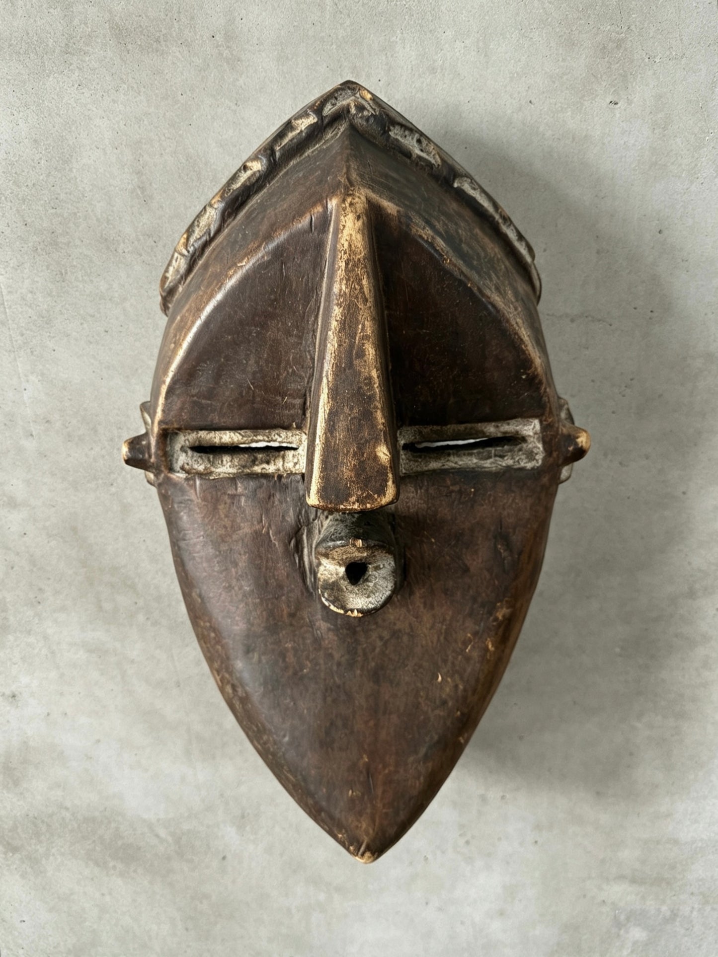 Lwalwa Initiation Mask From The D.R. Congo
