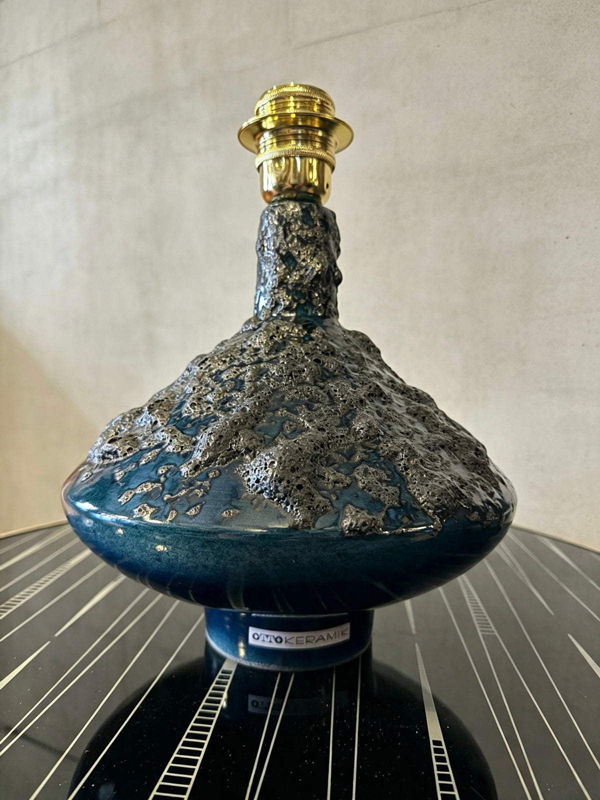 Otto Keramik Fat Lava UFO Lamp
