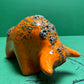 Otto Keramik Classic Ceramic Bull West German Pottery Fat Lava