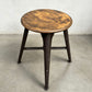 Rare 4 Leg Industrial Work Stool By Ama 1930s