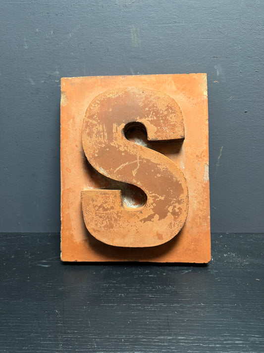 Victorian Era Terracotta Signage