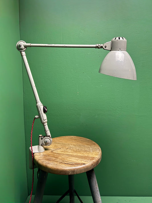 Large 1970s Task Lamp By SIS Leuchten Germany