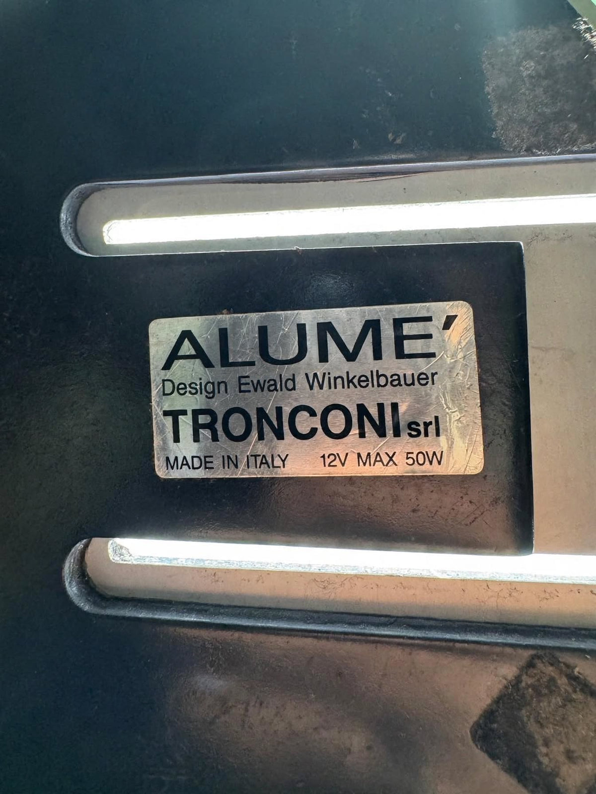 Alumè Table Lamp By Ewald Winkelbauer For Tronconi