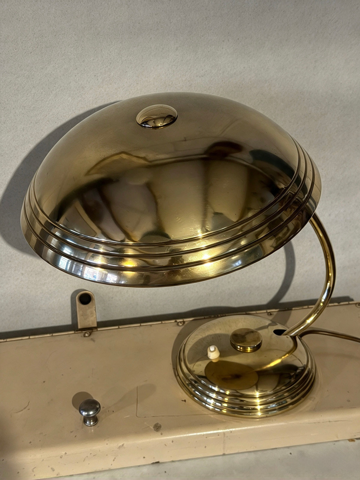 1950s Modernist Table Lamp By Helo Leuchten
