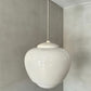 1960s Large Czech Opaline Pendant Light By Napako
