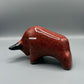 Otto Keramik Classic Ceramic Bull West German Pottery Fat Lava