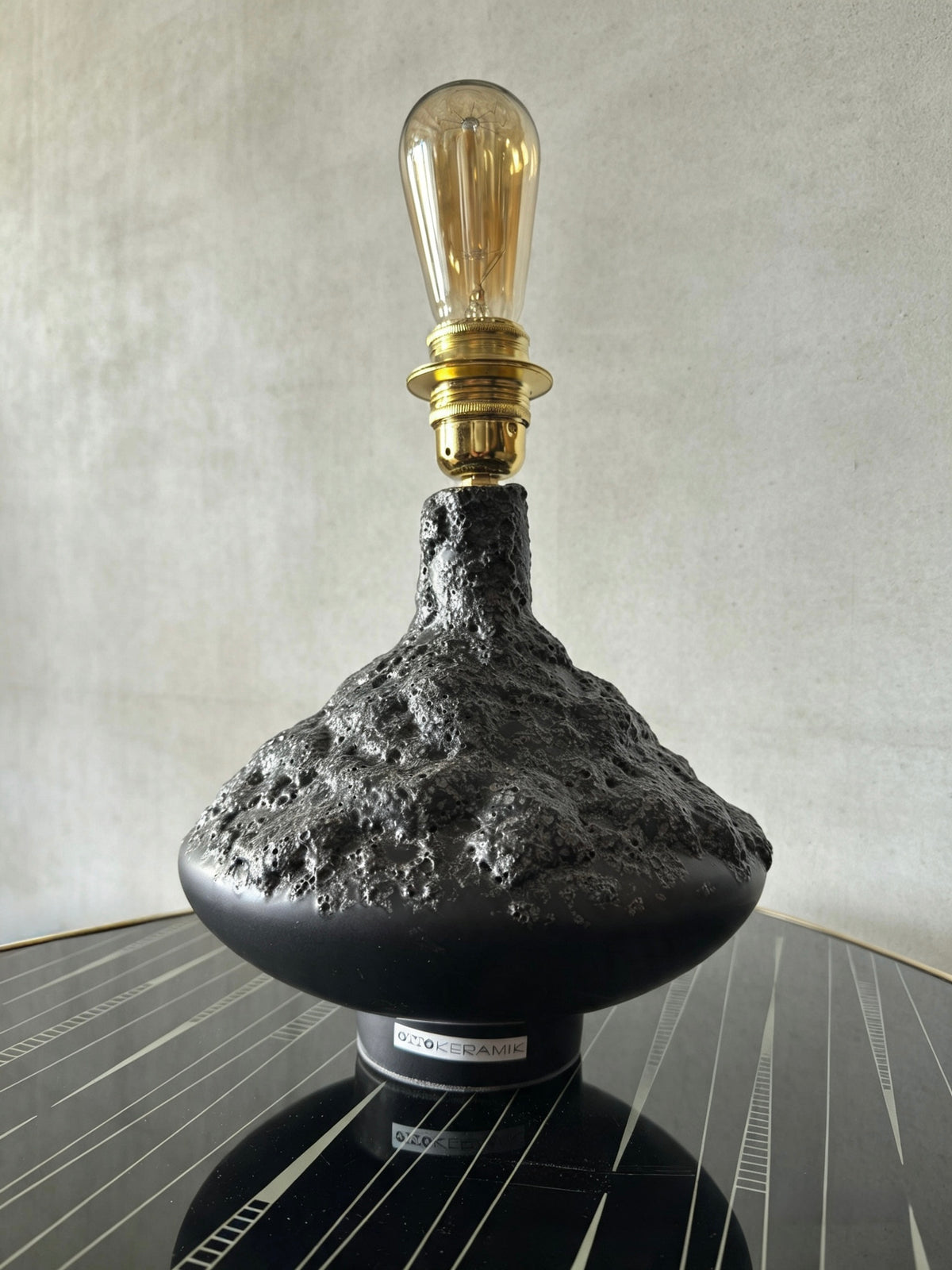 Otto Keramik Fat Lava UFO Lamp