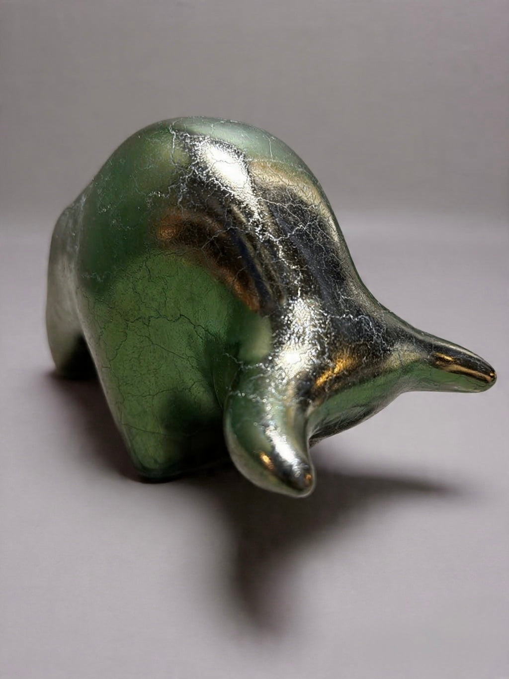 Otto Keramik Classic Ceramic Bull West German Pottery Fat Lava