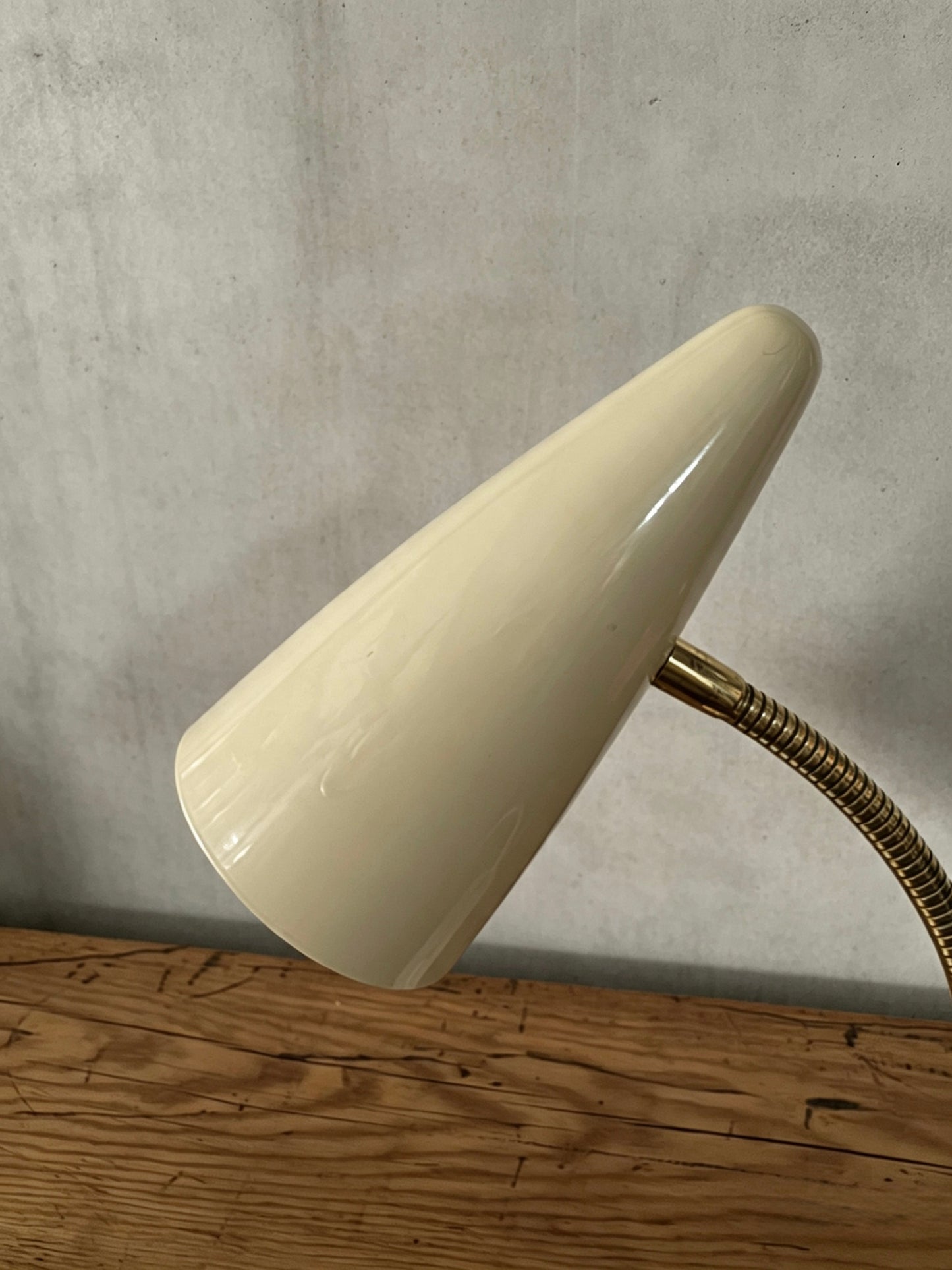 1960s German Gooseneck Table Lamp