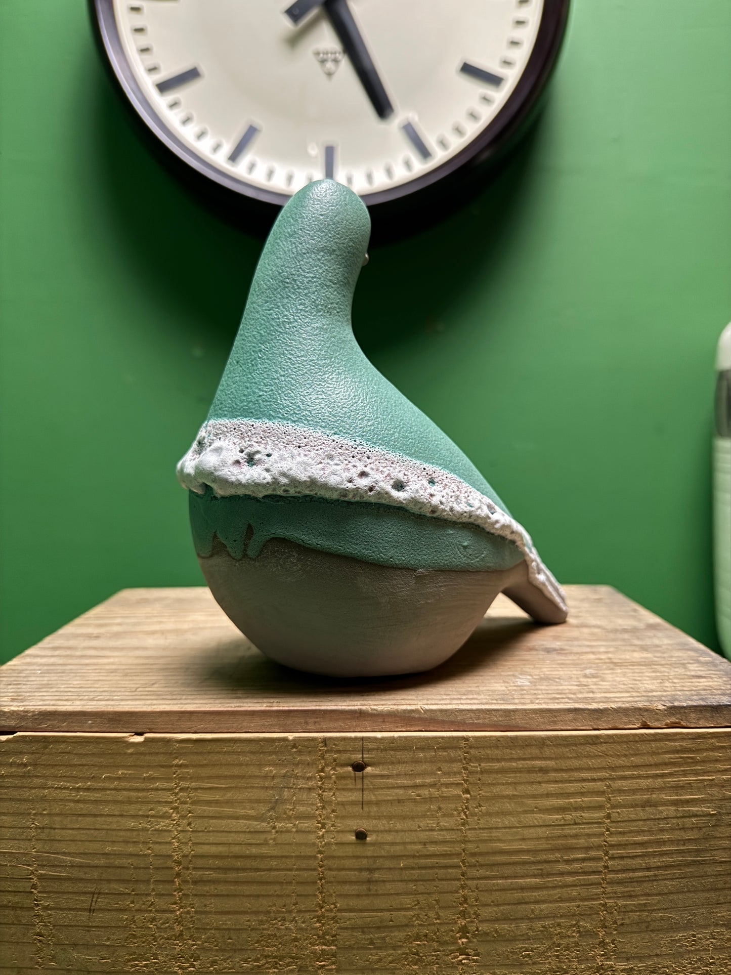Ceramic Pigeon By Renowned Design Ceramicist Saliha Kartal