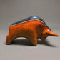 Otto Keramik Classic Ceramic Bull West German Pottery Fat Lava