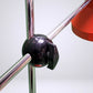 1970s German Retro Orange Table Lamp
