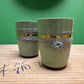 Hand Made Turkish Coffee / Espresso Cups By Renowned Design Ceramicist Saliha Kartal