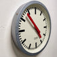 1960s East German Industrial Factory Clock By RFT