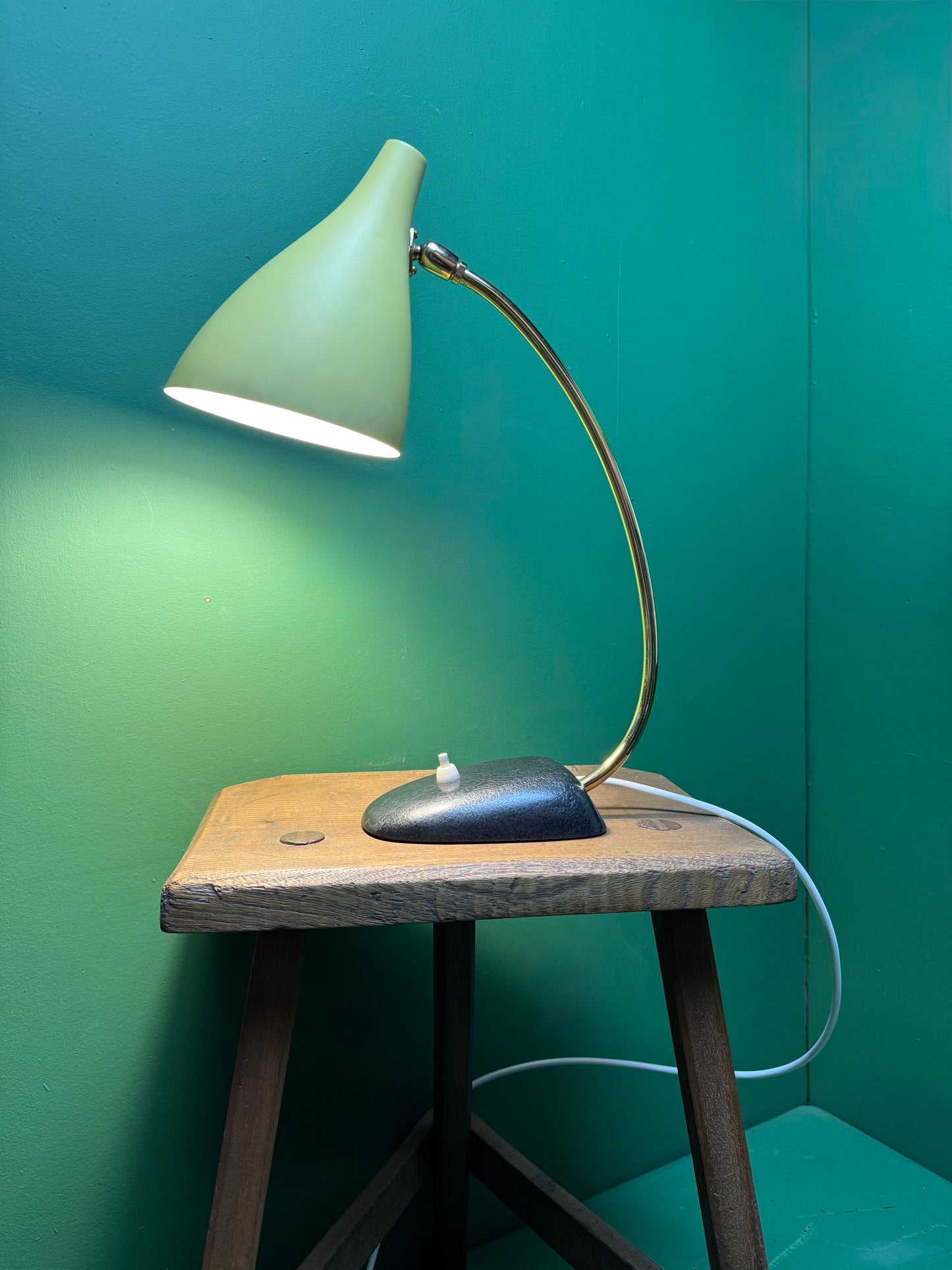 1960s Bauhaus Table Lamp By Gebrüder Cosack Germany