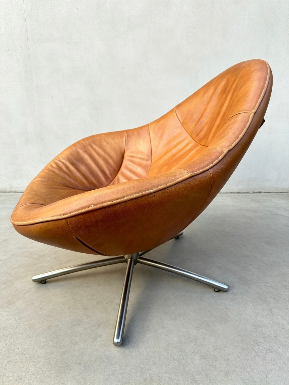 Heals Hidde Swivel Chair By Gerard Van Den Berg
