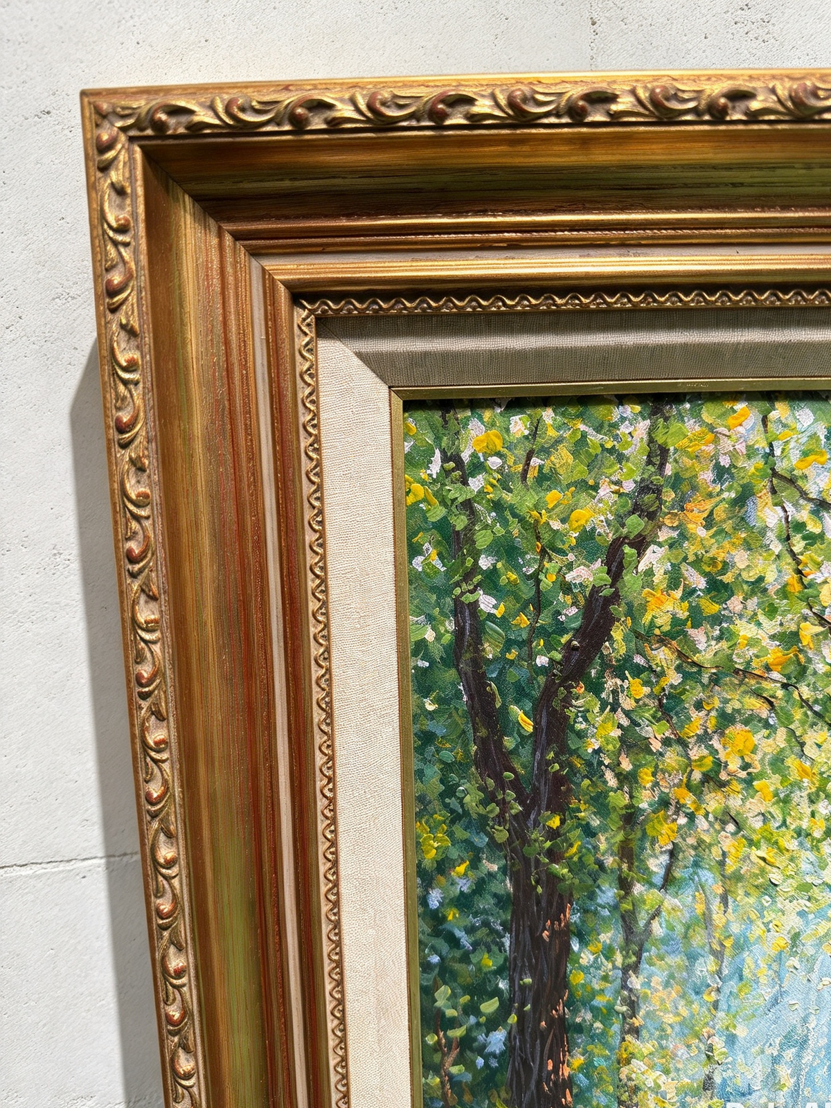 Framed Oil On Canvas British Painter John Palmer