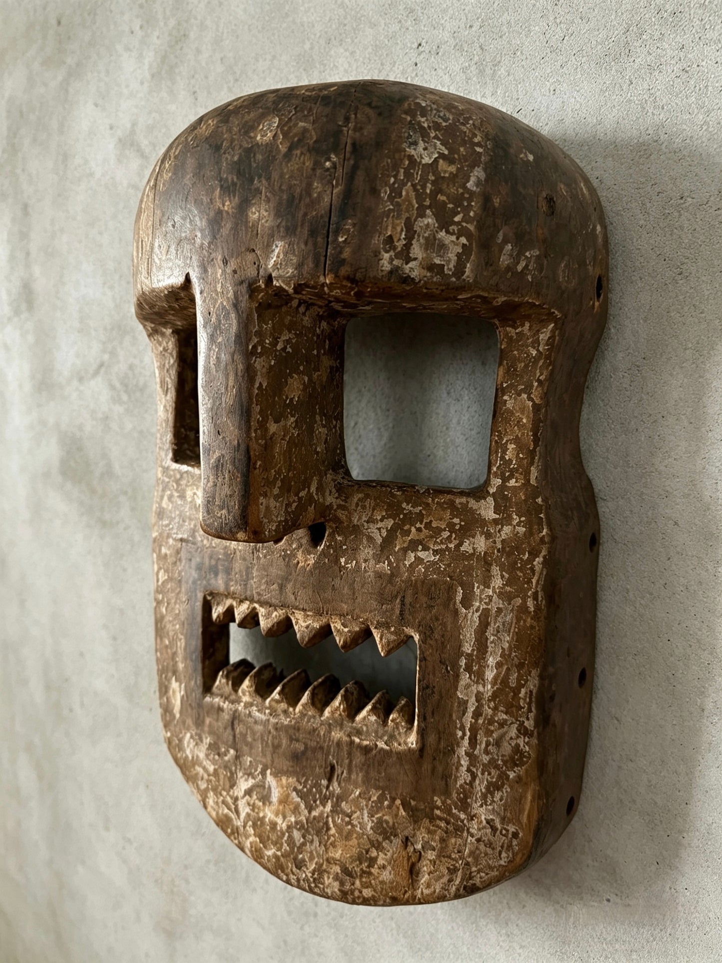 Kumu Divination Mask From The D.R. Congo