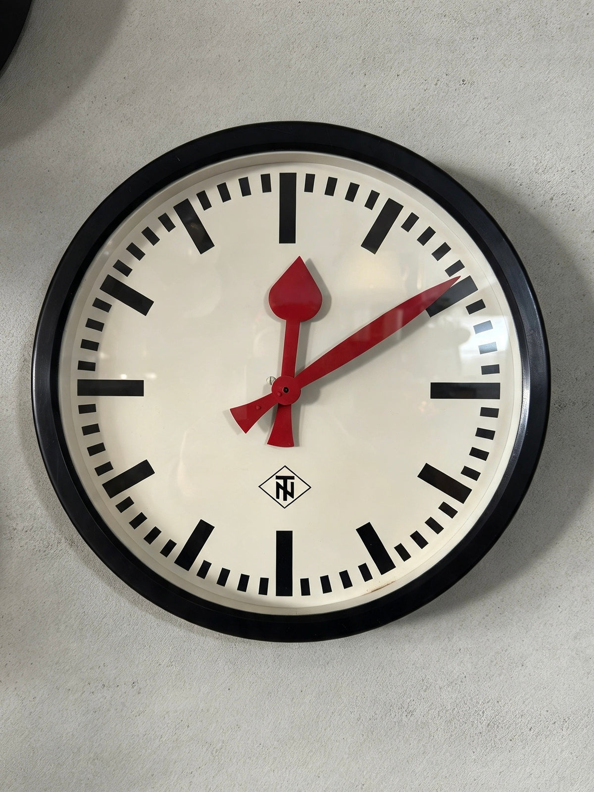 1940s TN Tele Norma West German Bakelite Factory / Office Clock