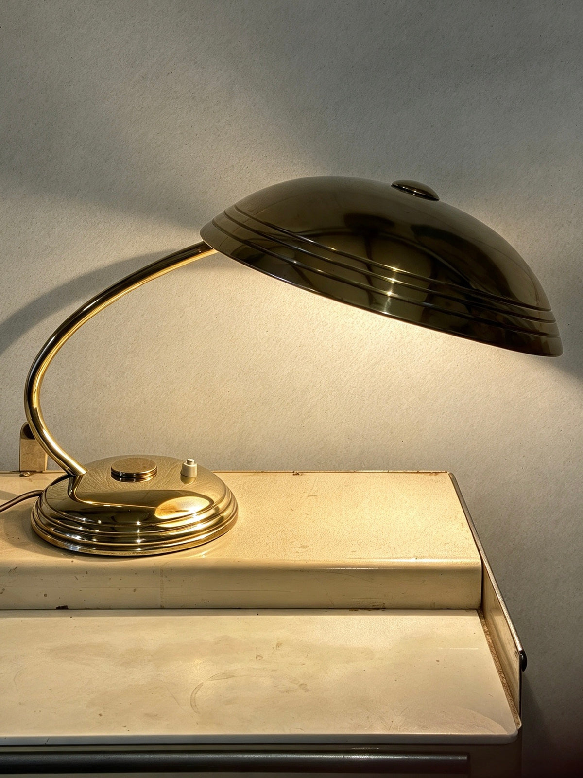 1950s Modernist Table Lamp By Helo Leuchten