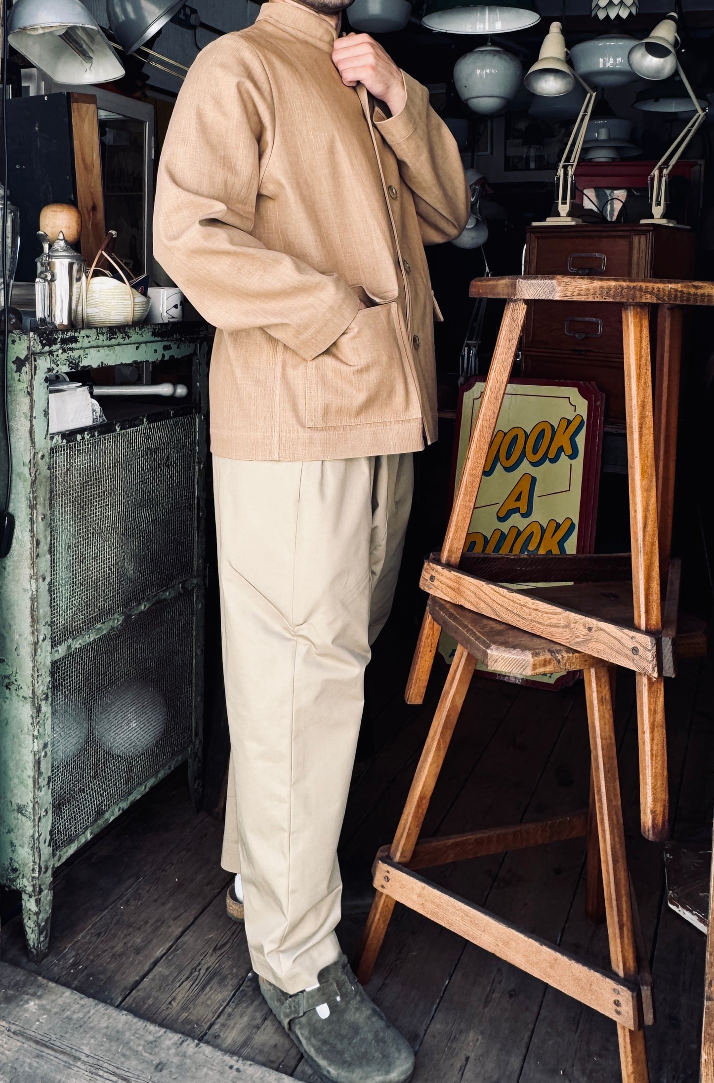 The 'Mintan' Made In London Classic Work Wear Thick Denim Over Shirt