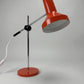 1970s German Retro Orange Table Lamp