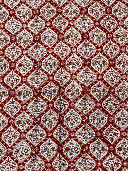 Ghalamkari Hand Block Prints Made In Iran