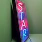 Circa 1980s ‘ STAR ‘ Neon Sign