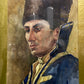 Water Colour Of A Prussian Soldier 1963