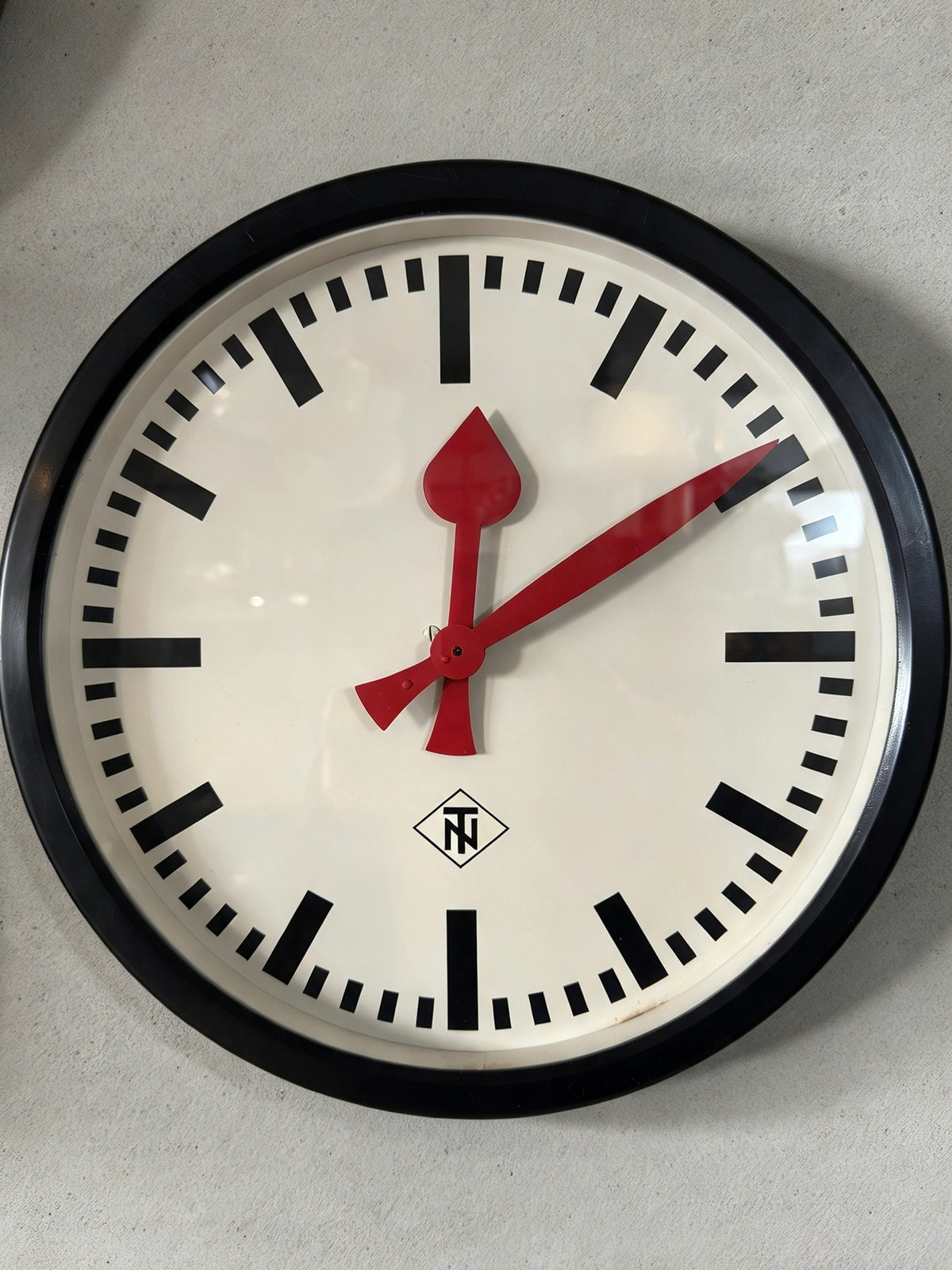 1940s TN Tele Norma West German Bakelite Factory / Office Clock