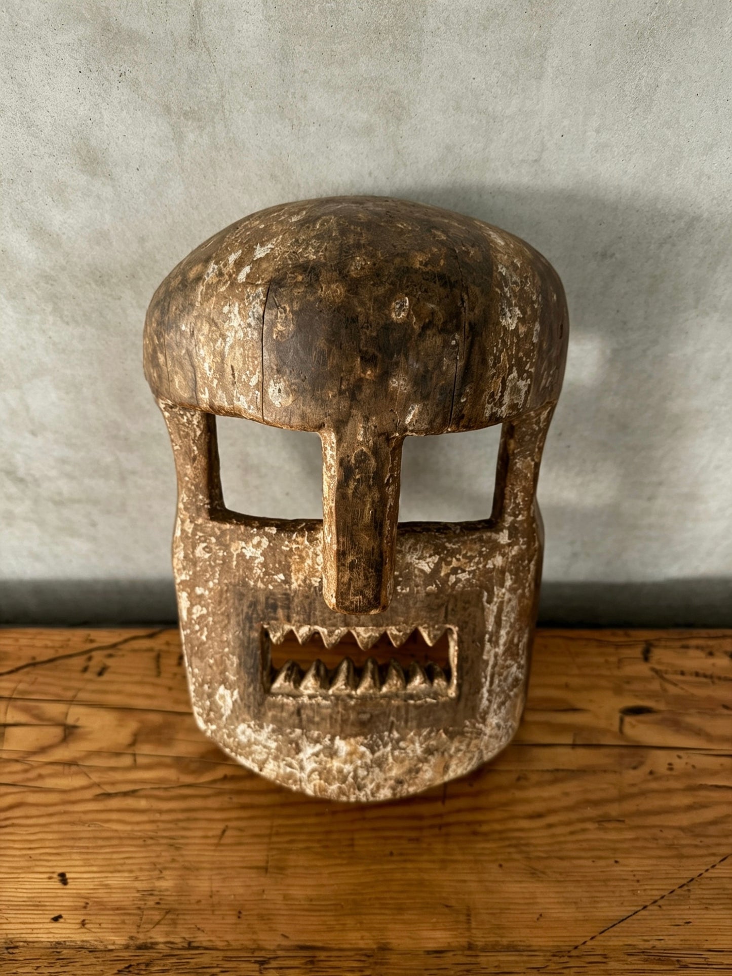 Kumu Divination Mask From The D.R. Congo