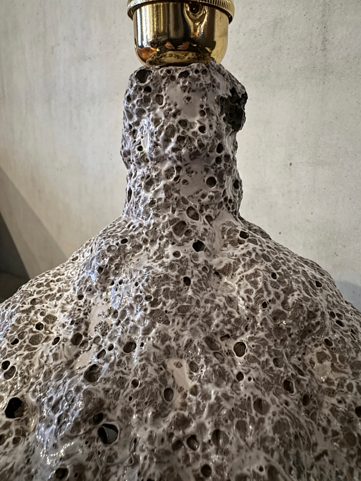 Otto Keramik Fat Lava UFO Lamp