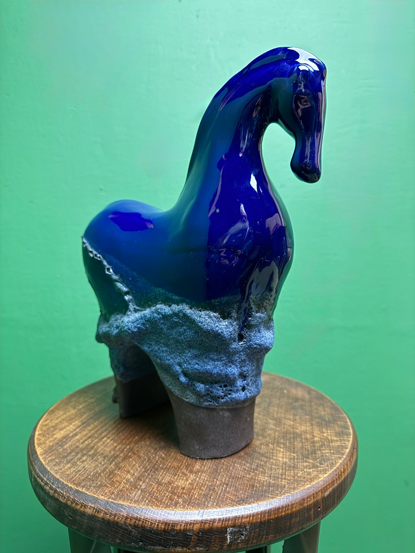 Ceramic Horses By Renowned Design Ceramicist Saliha Kartal