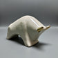 Otto Keramik Gold Edition Ceramic Bull West German Pottery Fat Lava