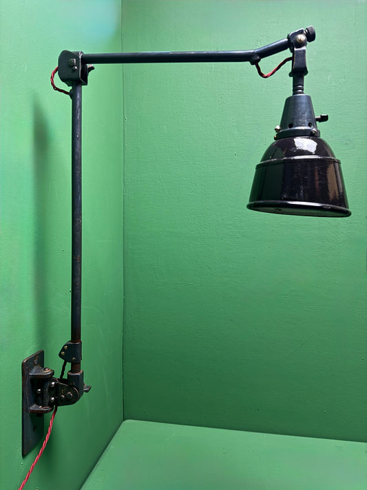1930s Wall Mounted Task Lamp By Curt Fischer For Midgard