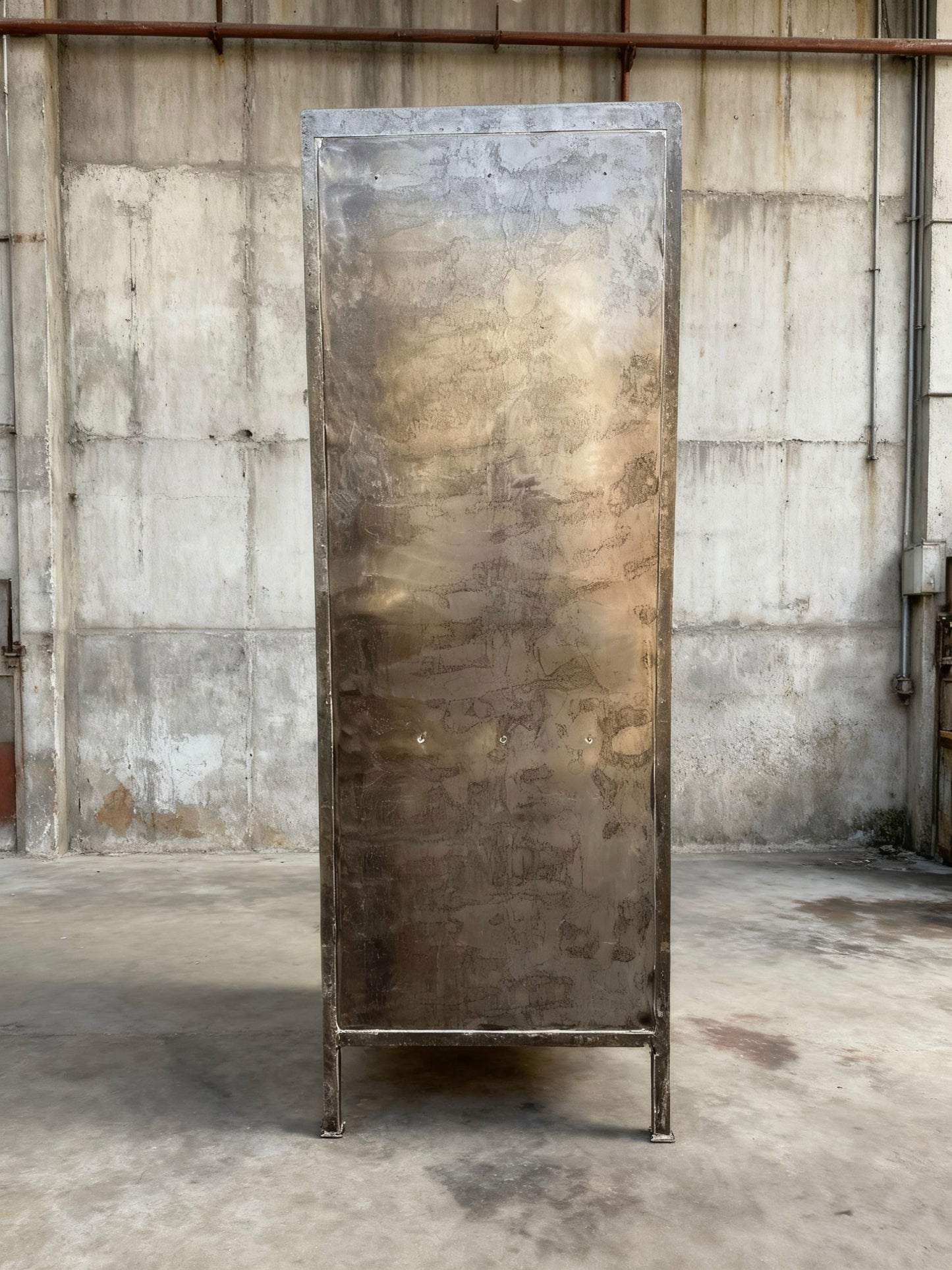1960s Polish Steel Medical Cabinets