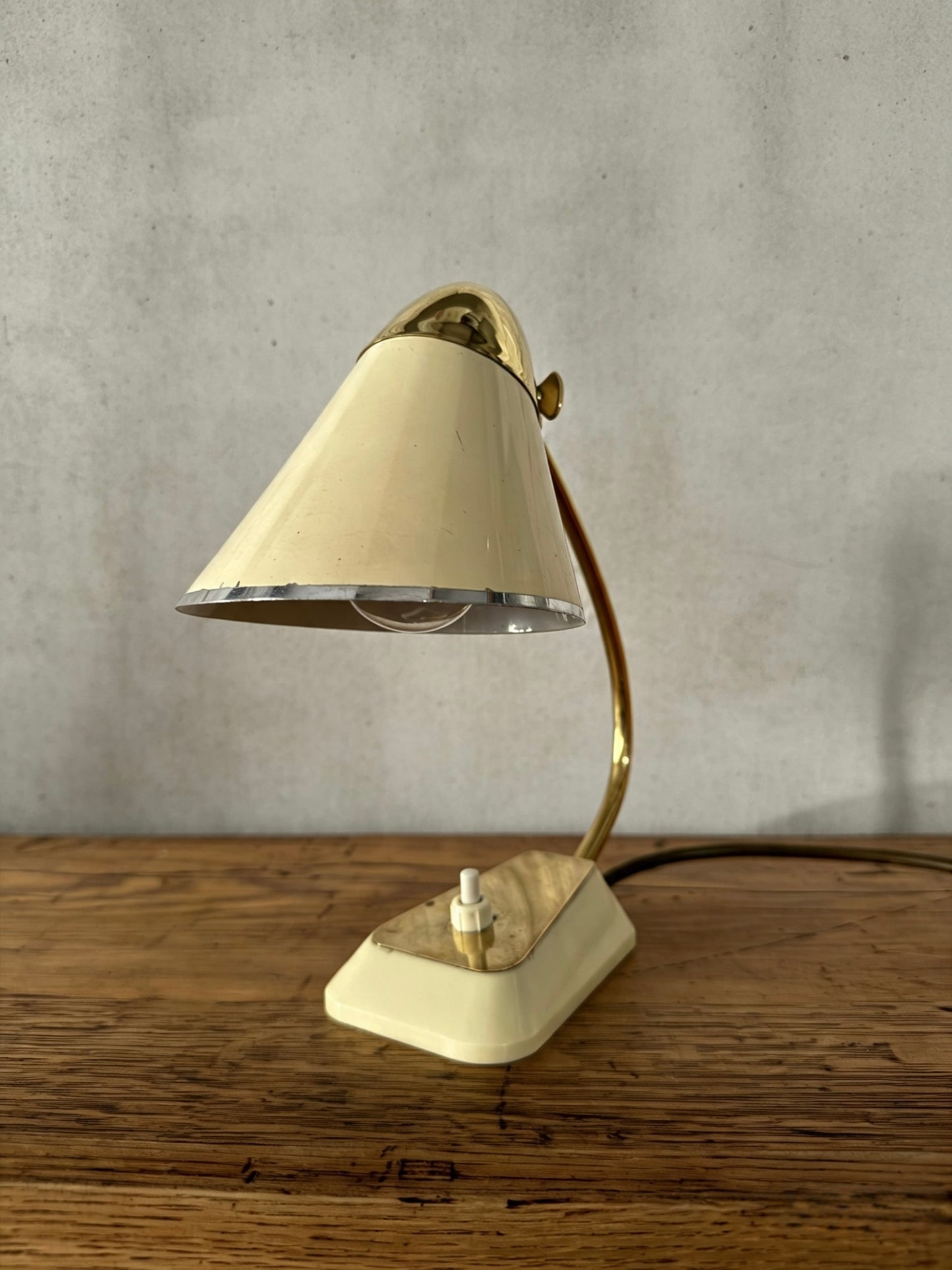 1940s German Modernist Table Lamp