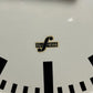 1950s East German Industrial Factory Clock By RFT