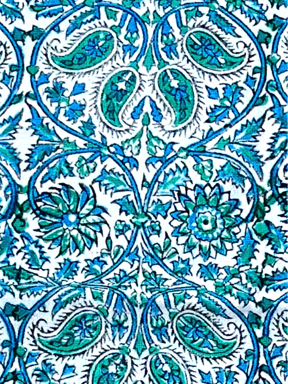 Ghalamkari Hand Block Prints Made In Iran