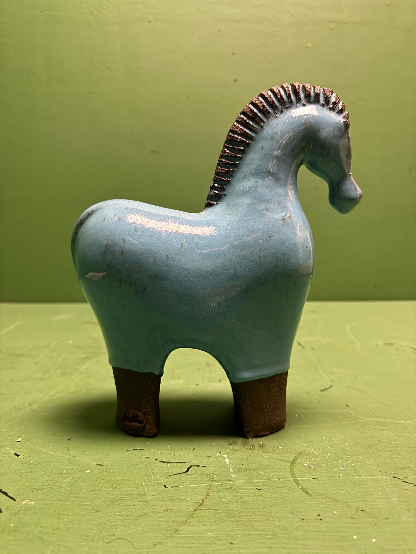 Ceramic Horses By Renowned Design Ceramicist Saliha Kartal