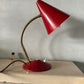 1950s Goose Neck Table Lamp By Helo Leuchten