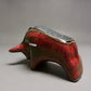 Otto Keramik Classic Ceramic Bull West German Pottery Fat Lava