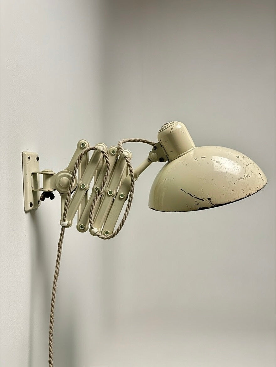 1950s Kaiser Idell Model 6718 Scissor Lamp
